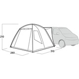 Easy Camp Utne, Tienda de campaña gris