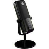 Elgato Wave 3 Negro Micrófono de superficie para mesa negro, Micrófono de superficie para mesa, 70 - 20000 Hz, 24 bit, 96 kHz, Alámbrico, USB