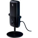 Elgato Wave 3 Negro Micrófono de superficie para mesa negro, Micrófono de superficie para mesa, 70 - 20000 Hz, 24 bit, 96 kHz, Alámbrico, USB