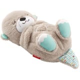 Fisher-Price FXC66 juguete de peluche, Peluches marrón claro, Nutria de juguete, Interactivo, Sonoro, AA, Pilas incluidas