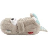 Fisher-Price FXC66 juguete de peluche, Peluches marrón claro, Nutria de juguete, Interactivo, Sonoro, AA, Pilas incluidas