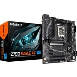 GIGABYTE Z790 EAGLE AX, Placa base negro/Gris