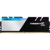 G.Skill Trident Z F4-3200C16Q-32GTZN módulo de memoria 32 GB 4 x 8 GB DDR4 3200 MHz, Memoria RAM negro/blanco, 32 GB, 4 x 8 GB, DDR4, 3200 MHz