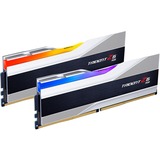 G.Skill Trident Z RGB F5-6000J3238F16GX2-TZ5RS módulo de memoria 32 GB 2 x 16 GB DDR5, Memoria RAM plateado, 32 GB, 2 x 16 GB, DDR5, Aluminio, Negro