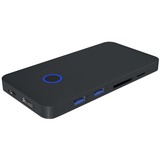 ICY BOX IB-DK2108M-C base para portátil y replicador de puertos Alámbrico USB 3.2 Gen 1 (3.1 Gen 1) Type-C Antracita, Caja de unidades negro, Alámbrico, USB 3.2 Gen 1 (3.1 Gen 1) Type-C, 100 W, Antracita, MicroSD (TransFlash), SD, SSD