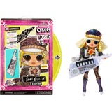 MGA Entertainment OMG Remix Rock- Fame Queen and Keytar, Muñecos L.O.L. Surprise! OMG Remix Rock- Fame Queen and Keytar, Muñeca fashion, Femenino, 4 año(s), Chica, Multicolor