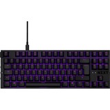 NZXT KB-1TKDE-BR teclado USB QWERTZ Alemán Negro, Teclado para gaming negro, Tenkeyless (sin zona numérica) (80 - 87%), USB, Interruptor mecánico, QWERTZ, LED, Negro