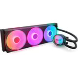 NZXT RL-KR36C-B1, Refrigeración por agua negro