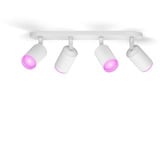 Philips Hue White & Color Ambiance Fugato 2 focos, Luz de LED blanco