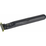 Philips OneBlade Face QP1424/10, Cortapelo para barba negro, Máquina de afeitar de láminas, Carbón vegetal, Batería, 30 min, 8 h, 0,5 W