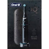Procter & Gamble iO iO10 Adulto Cepillo dental giratorio Negro, Cepillo de dientes eléctrico negro, Adulto, Cepillo dental giratorio, Cuidados diarios, Cuidado de las encías, Intenso, Sensible, Super sensitive, Tongue care,..., Negro, Cosmic Black, Negro