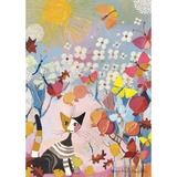 Schmidt Spiele Rosina Wachtmeister: Gatito rayado, Puzzle 