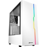 Sharkoon RGB Slider Midi Tower Blanco, Cajas de torre blanco, Midi Tower, PC, Blanco, ATX, micro ATX, Mini-ITX, Juego, Multi