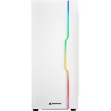 Sharkoon RGB Slider Midi Tower Blanco, Cajas de torre blanco, Midi Tower, PC, Blanco, ATX, micro ATX, Mini-ITX, Juego, Multi