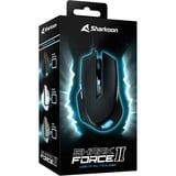 Sharkoon SHARK Force II ratón mano derecha USB tipo A Óptico 4200 DPI, Ratones para gaming blanco, mano derecha, Óptico, USB tipo A, 4200 DPI, Blanco