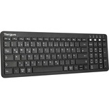 Targus AKB863DE teclado Bluetooth QWERTZ Alemán Negro negro, Completo (100%), Bluetooth, QWERTZ, Negro