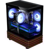 Thermaltake FTW V170 Ultra Arc B580, Gaming-PC de pizarra/Madera