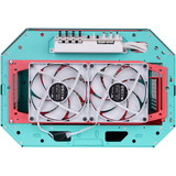 Thermaltake The Tower 600, Cajas de torre Menta/Rojo