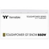 Thermaltake Toughpower GT Snow 850W, Fuente de alimentación de PC blanco