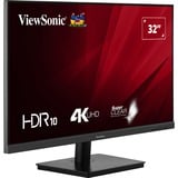 ViewSonic VA VS19992 pantalla para PC 81,3 cm (32") 3840 x 2160 Pixeles 4K Ultra HD LED Negro, Monitor LED negro (mate), 81,3 cm (32"), 3840 x 2160 Pixeles, 4K Ultra HD, LED, 4 ms, Negro