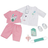 ZAPF Creation BABY born Conjunto de Doctor 43cm, Accesorios para muñecas 