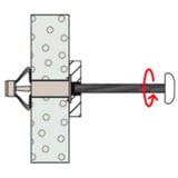 fischer HM 4x32 S, Pasador plateado