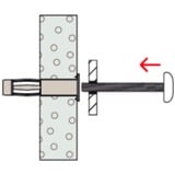 fischer HM 4x32 S, Pasador plateado