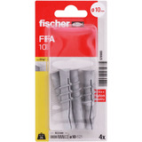 fischer Taco para hormigón celular FFA 10, Pasador gris claro