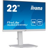 iiyama ProLite XUB2294HSU-W2, Monitor LED blanco