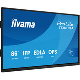 iiyama TE8613A-B3AG, Pantalla de gran formato negro (mate)