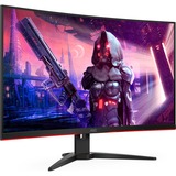AOC G2 C32G2AE/BK LED display 80 cm (31.5") 1920 x 1080 Pixeles Full HD Negro, Rojo, Monitor de gaming negro/Rojo, 80 cm (31.5"), 1920 x 1080 Pixeles, Full HD, LED, 1 ms, Negro, Rojo