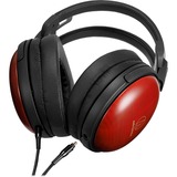 Audio-Technica ATH-AWAS/F, Auriculares negro/Rojo