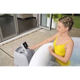 Bestway 60007 spa y jacuzzi Beige, Blanco 669 L Alrededor, Piscina gris, Beige, Blanco, 669 L, Alrededor, 4 personas(s), 40 °C, 2 °C/h