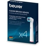 Beurer TB Cabezas de cepillo Clean, Cabezal de cepillo blanco