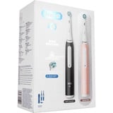 Braun Oral-B iO Series 3N Duo, Cepillo de dientes eléctrico negro/Rosa