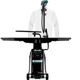 Cecotec Total Iron 10100 Pro, Estación de planchado a vapor negro/Plateado
