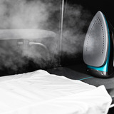 Cecotec Total Iron 10100 Pro, Estación de planchado a vapor negro/Plateado