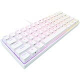 Corsair CH-9194114-DE - Tastatur teclado USB Alemán Blanco, Teclado para gaming blanco, 60%, USB, Interruptor mecánico, LED RGB, Blanco