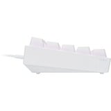 Corsair CH-9194114-DE - Tastatur teclado USB Alemán Blanco, Teclado para gaming blanco, 60%, USB, Interruptor mecánico, LED RGB, Blanco