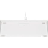 Corsair CH-9194114-DE - Tastatur teclado USB Alemán Blanco, Teclado para gaming blanco, 60%, USB, Interruptor mecánico, LED RGB, Blanco