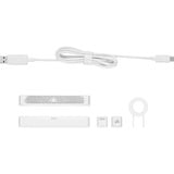 Corsair CH-9194114-DE - Tastatur teclado USB Alemán Blanco, Teclado para gaming blanco, 60%, USB, Interruptor mecánico, LED RGB, Blanco