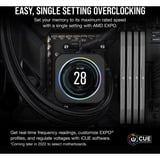 Corsair DIMM 32 GB DDR5-6000 (2x 16 GB) Kit Dual, Memoria RAM negro