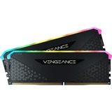 Corsair Vengeance CMG16GX4M2D3600C18 módulo de memoria 16 GB 2 x 8 GB DDR4 3600 MHz, Memoria RAM negro, 16 GB, 2 x 8 GB, DDR4, 3600 MHz, 288-pin DIMM, Negro