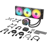 Corsair iCUE LINK TITAN 420 RX RGB, Refrigeración por agua negro