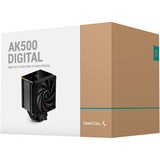 DeepCool AK500 DIGITAL, Disipador de CPU negro