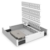 Digitus Caja de empalme LWL, caja de empalme para montaje en pared, mediana, Caja/Carcasa gris claro