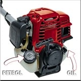 EINHELL 3436560 desbrozadora/bordeadora 42 cm 1000 W Gasolina Aluminio, Negro, Rojo, Cortabordes rojo/Negro, Cortabordes, 42 cm, Cuchilla e hilo de nailon, Empuñadura en U, 2,4 mm, 7500 RPM