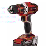 EINHELL Atornillador inalámbrico Power X-Change TE-CD 18/40 Li, 18 Voltios, Taladro/destornillador rojo/Negro