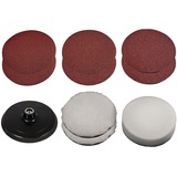 EINHELL Juego de discos para plato / pulido / lijado, 150mm, Hoja de lija 