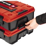 EINHELL Maletín de sistema E-Case S-F incl. divisores, Caja de herramientas negro/Rojo